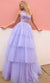 Nox Anabel P1400 - One Sleeve Sheer Corset Prom Gown