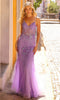 Nox Anabel Q1358 - Beaded Sequined Embellished Sleeveless Prom Gown