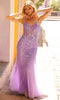 Nox Anabel Q1358 - Beaded Sequined Embellished Sleeveless Prom Gown