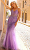 Nox Anabel Q1358 - Beaded Sequined Embellished Sleeveless Prom Gown