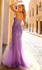 Nox Anabel Q1358 - Beaded Sequined Embellished Sleeveless Prom Gown