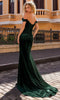 Nox Anabel R1244 - Draped Velvet Prom Dress