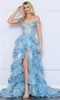 Nox Anabel R1299 - Lace Tiered Prom Dress