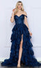 Nox Anabel R1299 - Lace Tiered Prom Dress