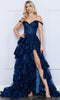 Nox Anabel R1299 - Lace Tiered Prom Dress