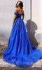 Nox Anabel R1303 - Embroidered Off Shoulder Prom Dress