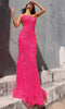 Nox Anabel R1308 - Sequined One Shoulder Prom Dress