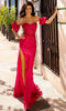 Nox Anabel T1329 - Detachable Sleeve Sweetheart Prom Dress