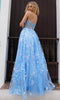 Nox Anabel T1332 - Floral Printed Corset Prom Gown