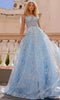 Nox Anabel T1336 - Sweetheart Neck Tie Strap Ballgown