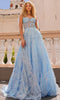 Nox Anabel T1336 - Sweetheart Neck Tie Strap Ballgown