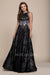 Prom Sleeveless, Embroidered Lace Scoop A-Line Dress 8281 by Nox Anabel