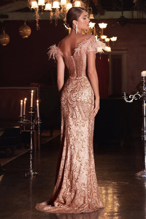 SEXY FITTED DRESS BY CINDERELLA DIVINE J824