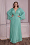 PLUS SIZE A LINE DRESS BY CINDERELLA DIVINE CD242C