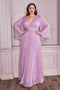 PLUS SIZE A LINE DRESS BY CINDERELLA DIVINE CD242C