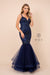 Mermaid Sequin Dress with Corset Back by Nox Anabel H399