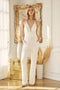 Sleeveless Sequin Wedding Jumpsuit by Nox Anabel JE926