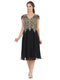 Short Formal Mother of the Bride and Groom Party Dress