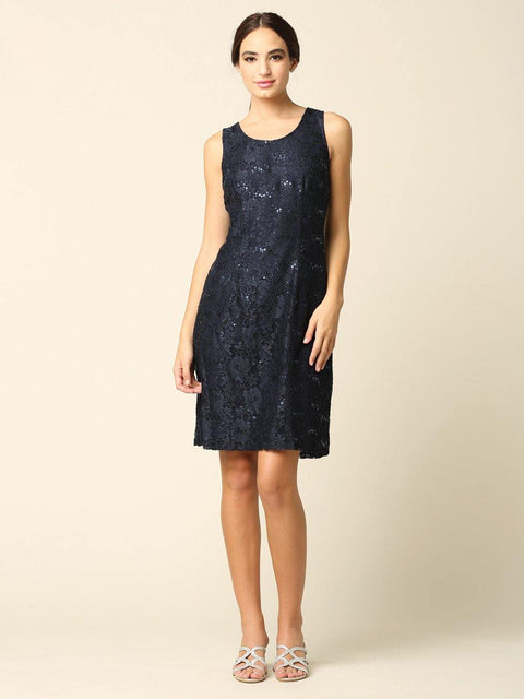 Short Lace Mother of the Bride Jacket Dress