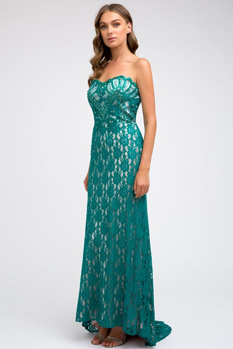 PROM DRESS BY JULIET 561
