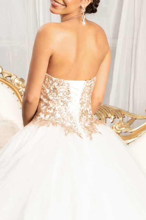 Sweetheart Strapless Ball Gown by Elizabeth K GL1973