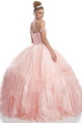 Sweetheart Tiered Ball Gown by Juliet 1424