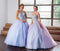 Two-Tone Beaded Quinceanera Halter Dress by Calla KY79398X