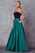 Strapless Two Tone Gown by Juliet 694