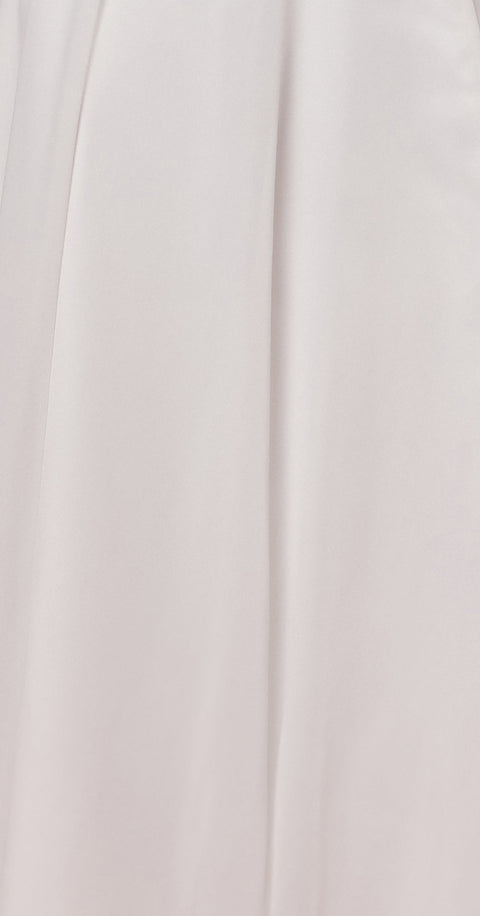 Short Sleeve White Gown by Nox Anabel R471